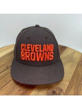 Cleveland Browns Mens Hat 7 1/4 Fitted Brown New Era 59Fifty Cap Football NFL